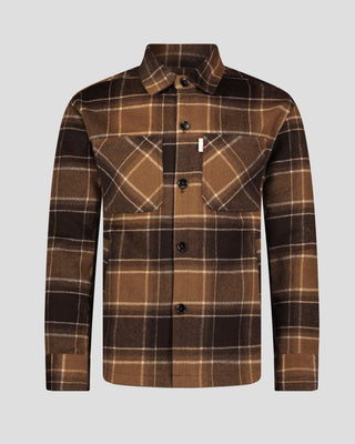 SG Overshirt - Brown Plaid
