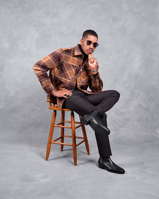 SG Overshirt - Brown Plaid