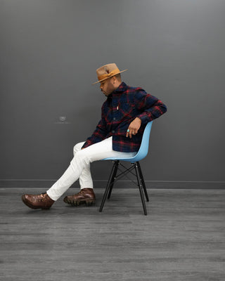 Southern Gents Overshirt Jacket- British Plaid