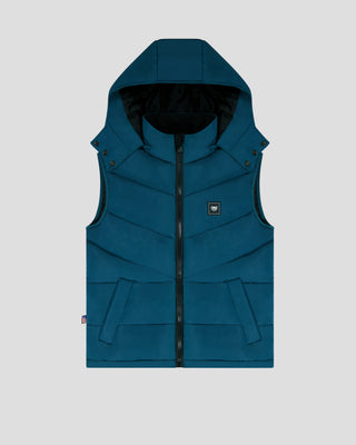 Southern Gents Puffer Vest - Teal