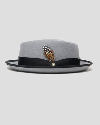 SG Braxton Porkpie - Grey + Black