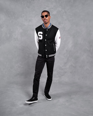 Southern Gents Classic Midtop Sneaker - Black 