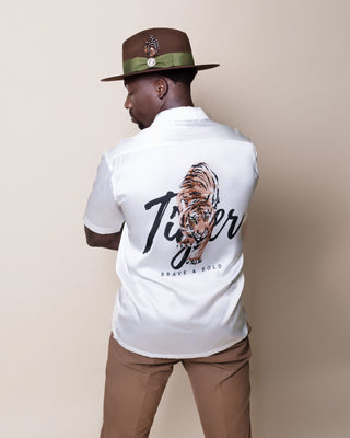 SG Camp Collar Shirt - Wild Tiger