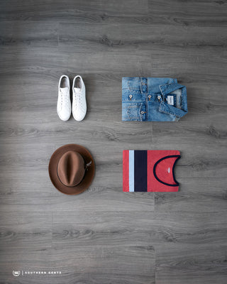 Southern Gents Classic Sneaker - White