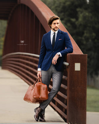 Southern Gents Single Breasted Blazer V2 – Navy